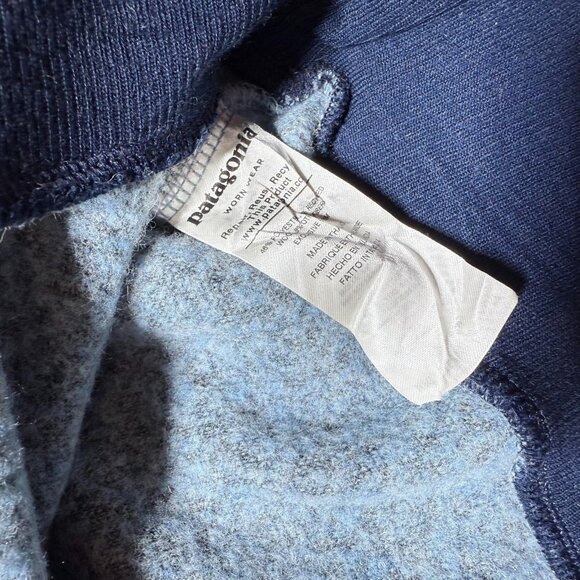 Patagonia Woolyester Sweater 1/2 Zip Mock Neck Fleece Pullover Jacket - XS - Picture 8 of 13